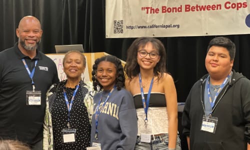 Fitting helmet onto a child